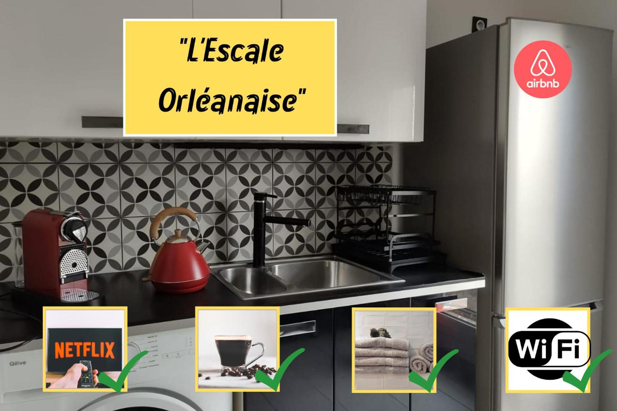 L'Escale Orleanaise Appartement Buitenkant foto